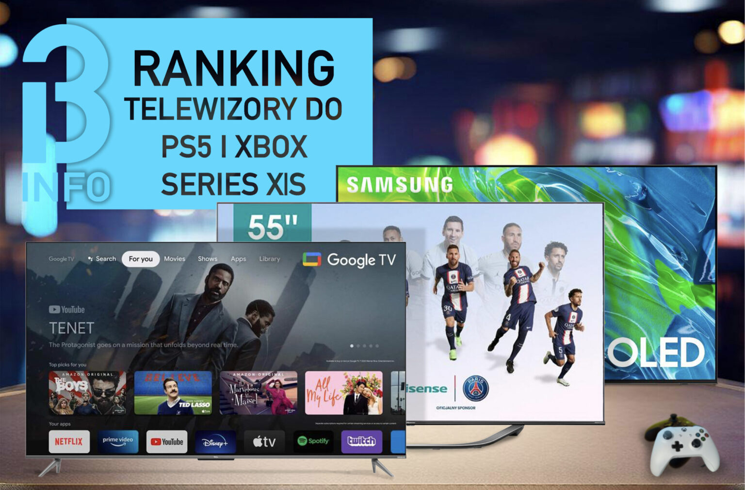 Najlepsze telewizory do konsol ps5 i xbox x|s