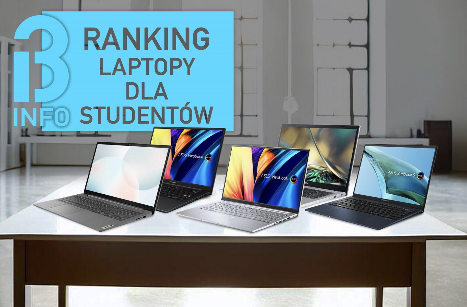 Najlepsze laptopy dla studenta miniatura