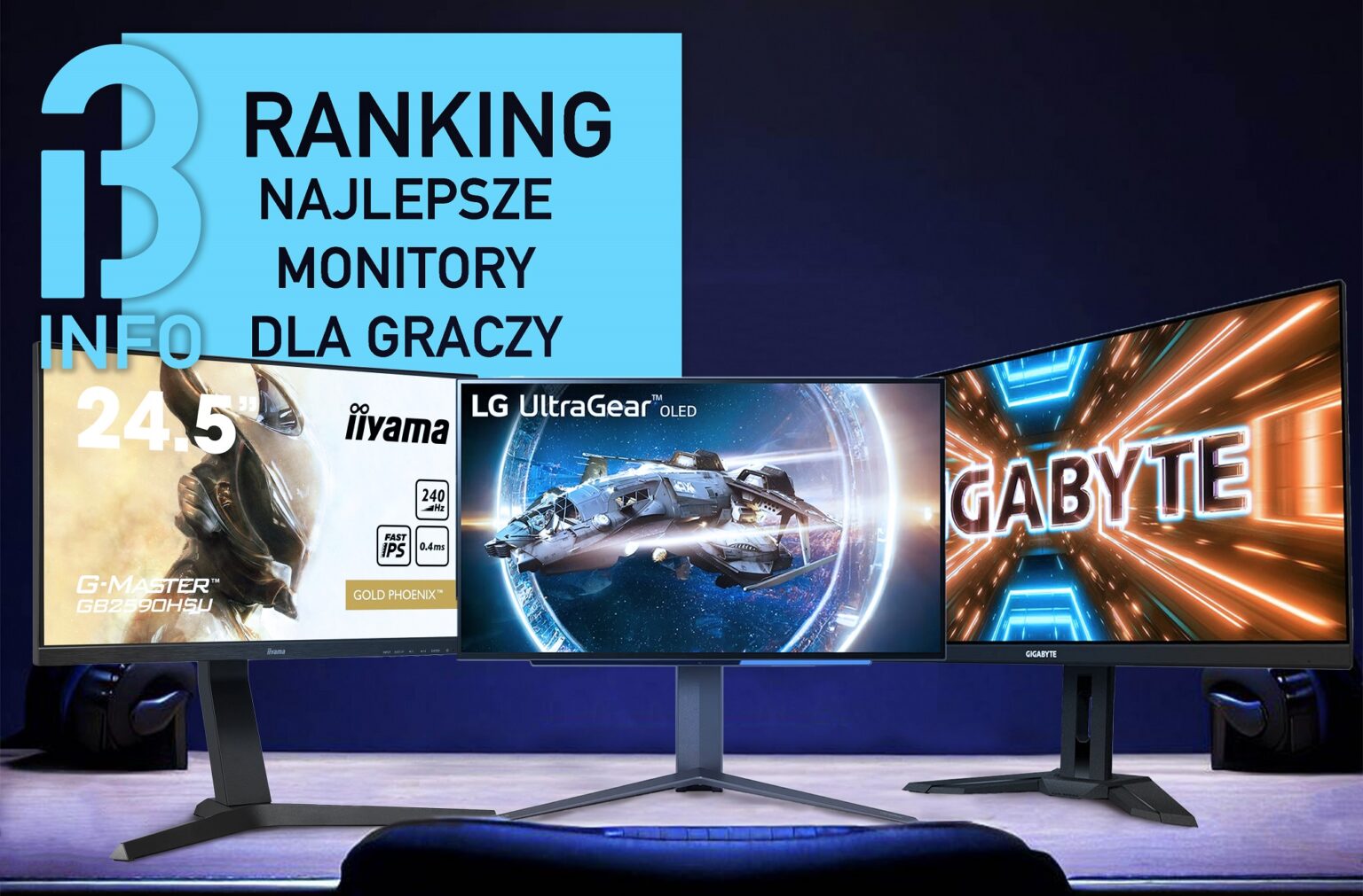 Najlepsze monitory dla graczy 2023 – wybierz ekran, który zapewni Ci przewagę Ranking Najlepsze monitory dla graczy Ikona