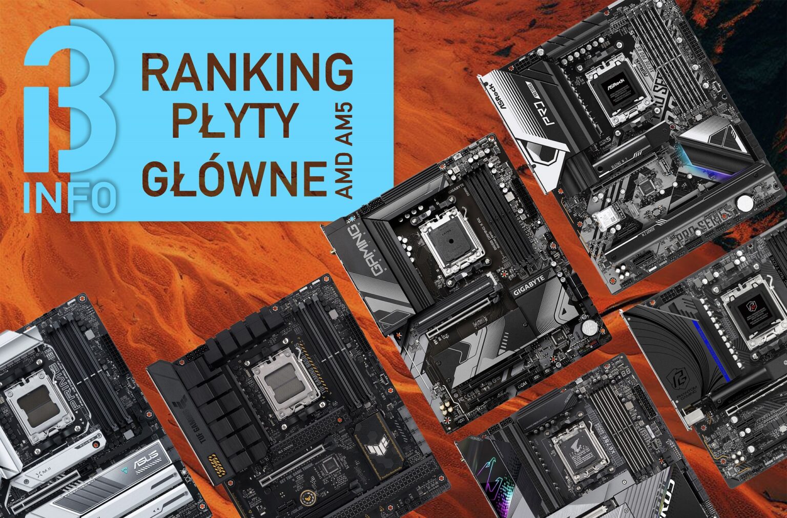 Najlepsze płyty główne AM5