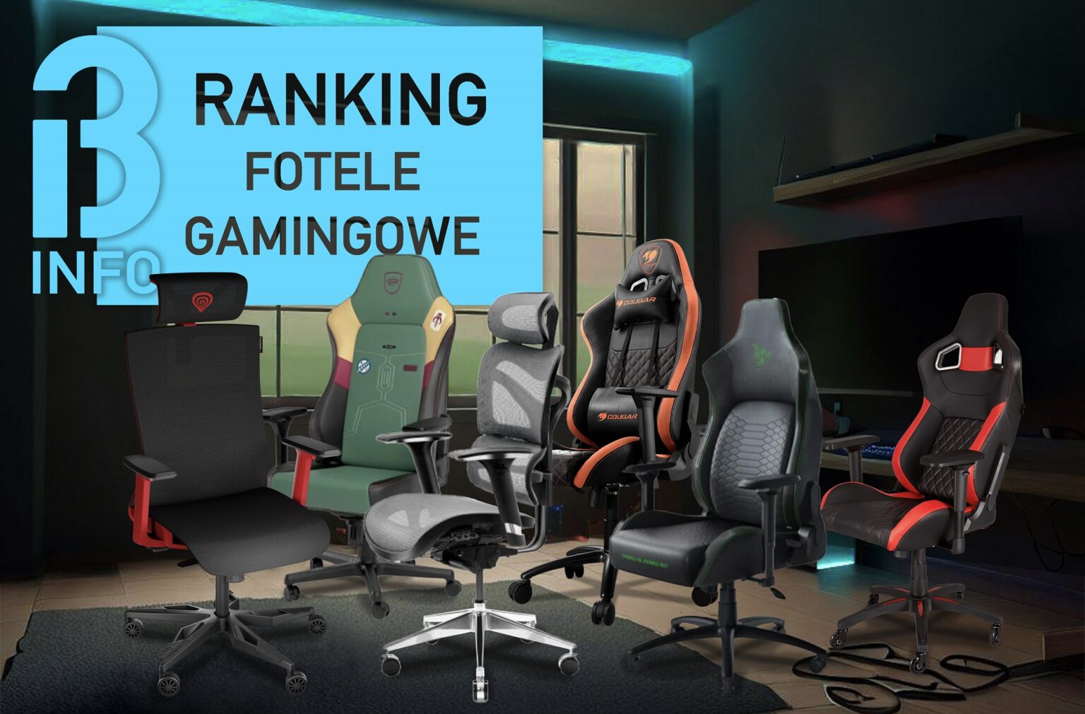 Jaki fotel gamingowy wybrać? Oto topowe modele w 2024 roku fotele gamingowe ranking miniatura