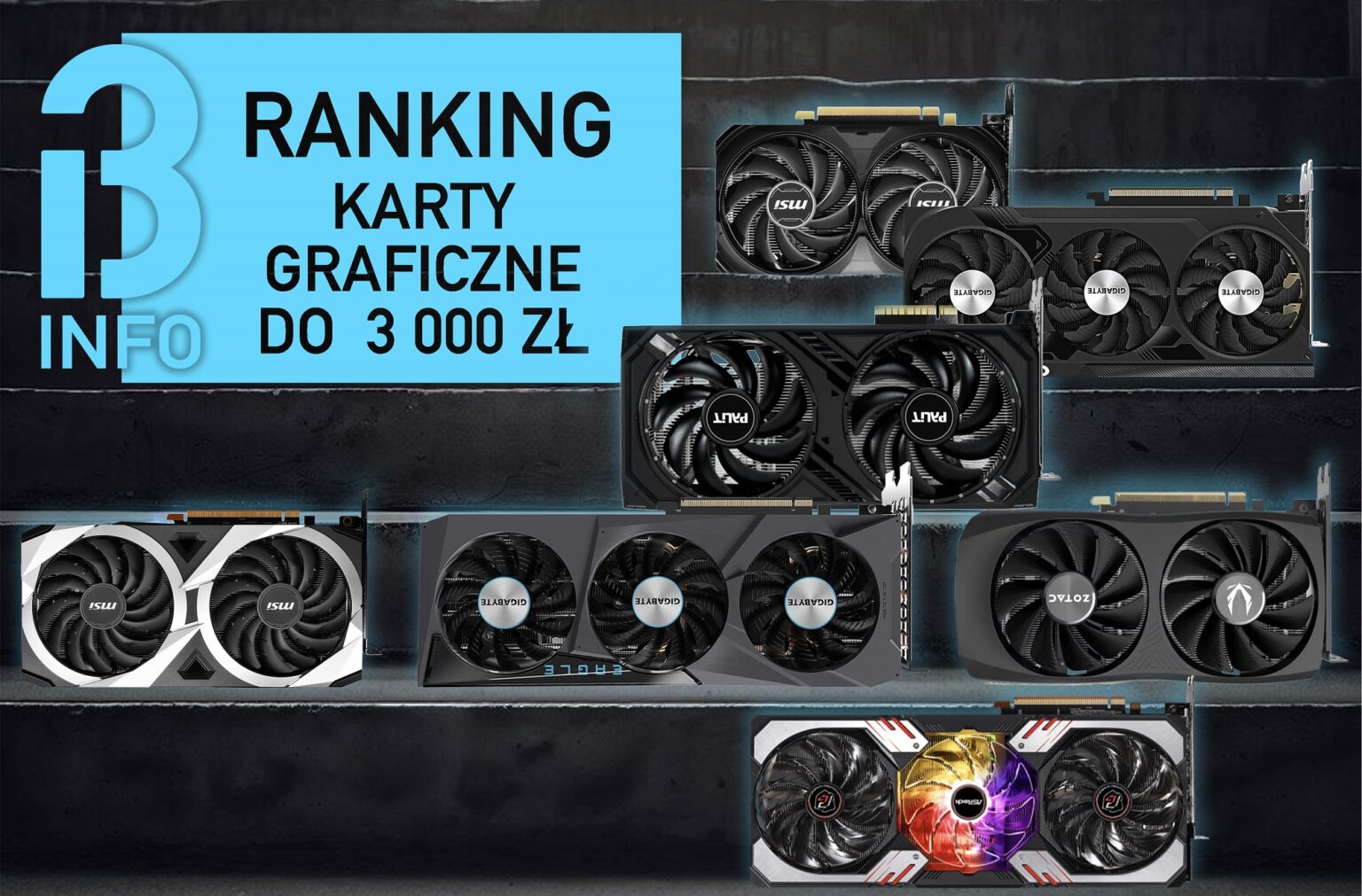 Przewodnik po kartach graficznych do 3000 zł. Które GPU powinieneś wybrać? Top 7 najtańszych konstrukcji karty graficzne do 3000 zł