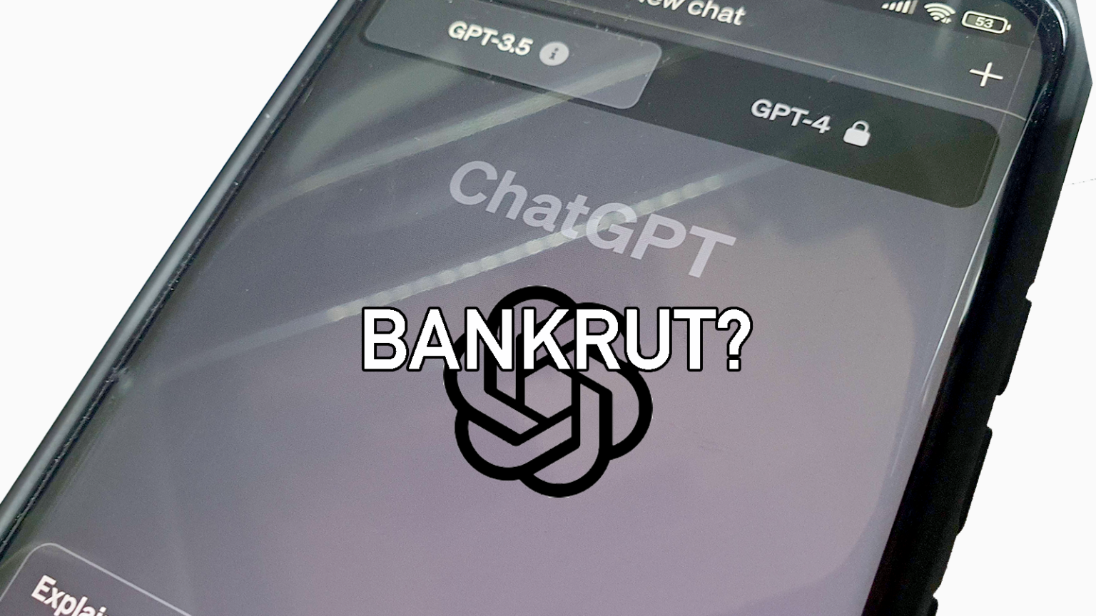 Czy ChatGPT zniknie z rynku? OpenAI na skraju bankructwa? openai bankrutem miniatura