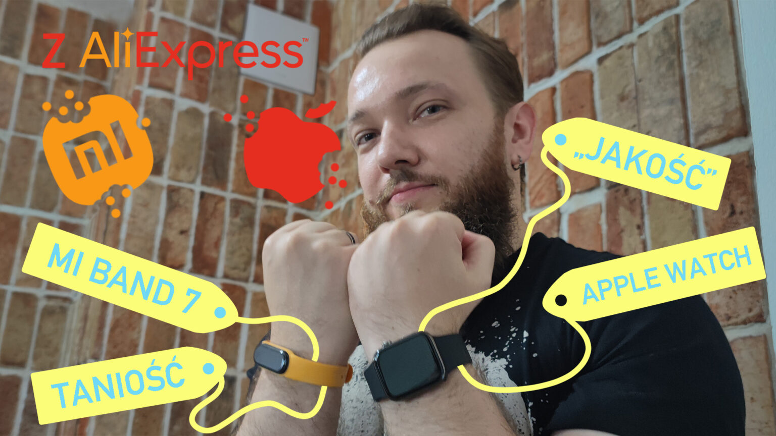 Apple Watch za 100 zł i kopia Mi Band za dwie dychy. Sprawdzam, ile to jest warte persona ma grata