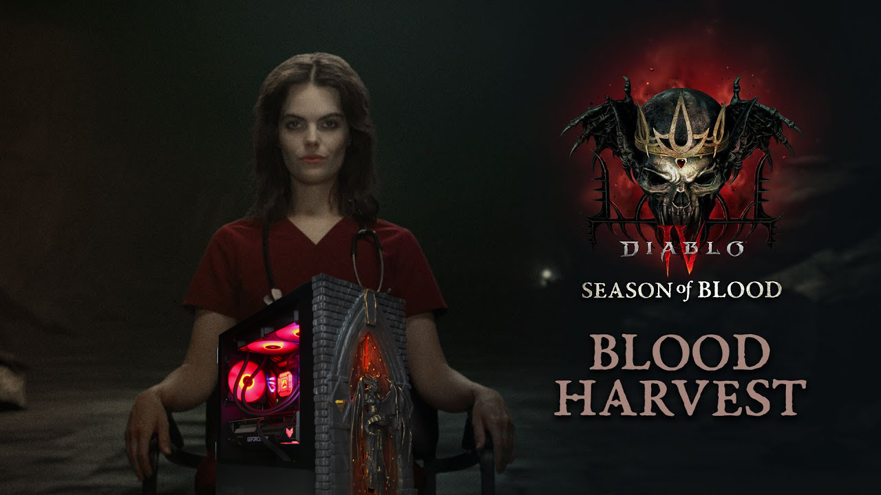 Diablo IV Sezon Krwi z kontrowersyjną akcją promocyjną! W co pogrywa Blizzard? Diablo 4 - komputer chłodzony krwią miniatura