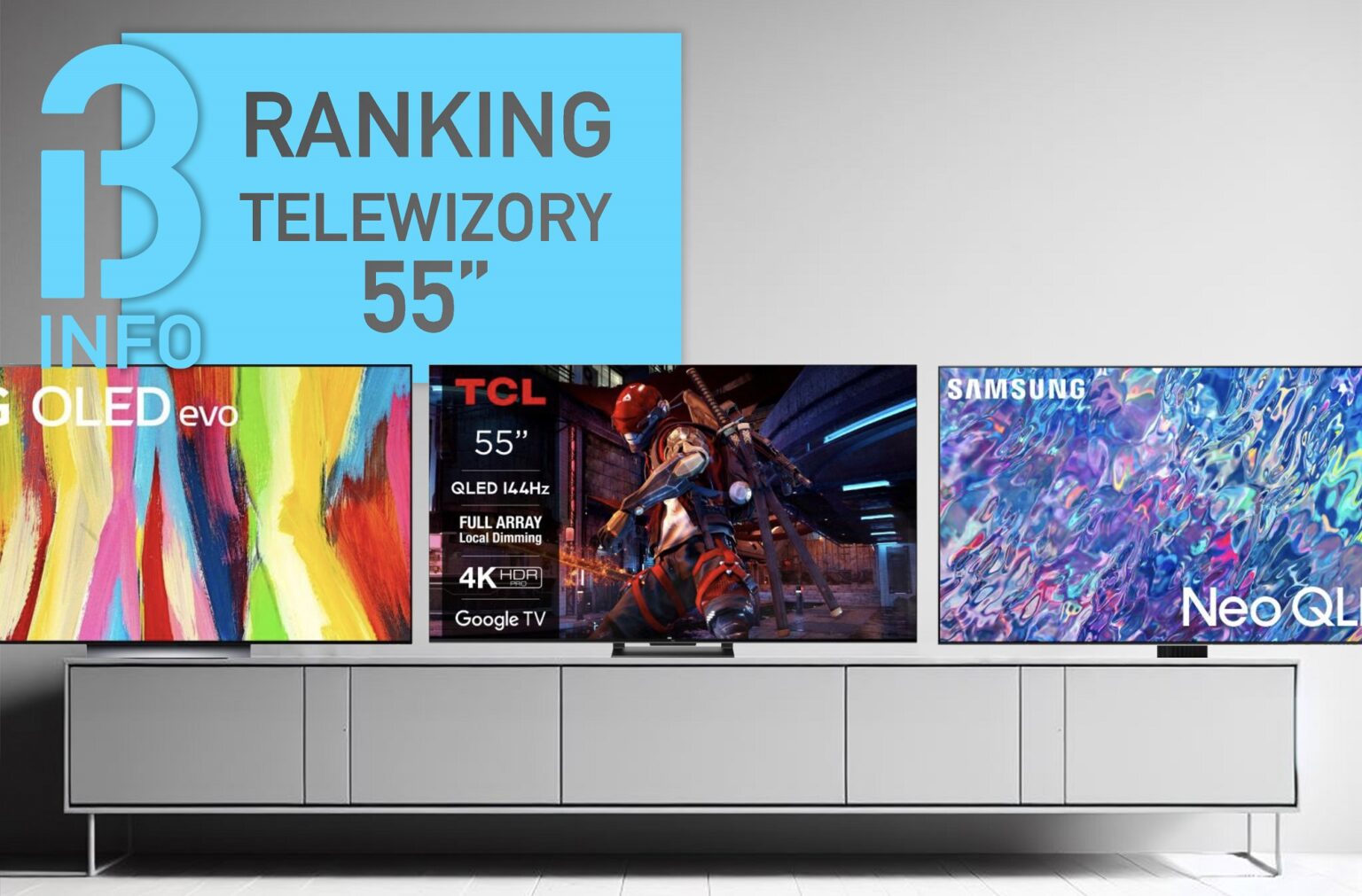 Najlepszy telewizor 55 cali 4K. Jaki model warto kupić w 2024 roku? Jaki telewizor 4K 55 cali kupić w 2024 roku?