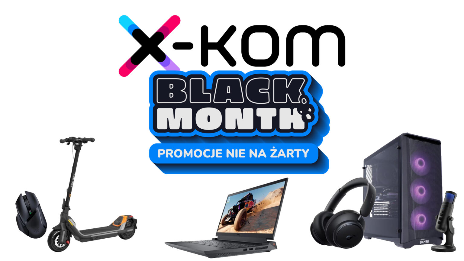 Cyber Monday w X-KOM – sprawdzamy najciekawsze oferty Black Month w X-kom