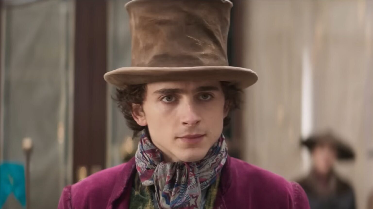 Timothée Chalamet jako Wonka