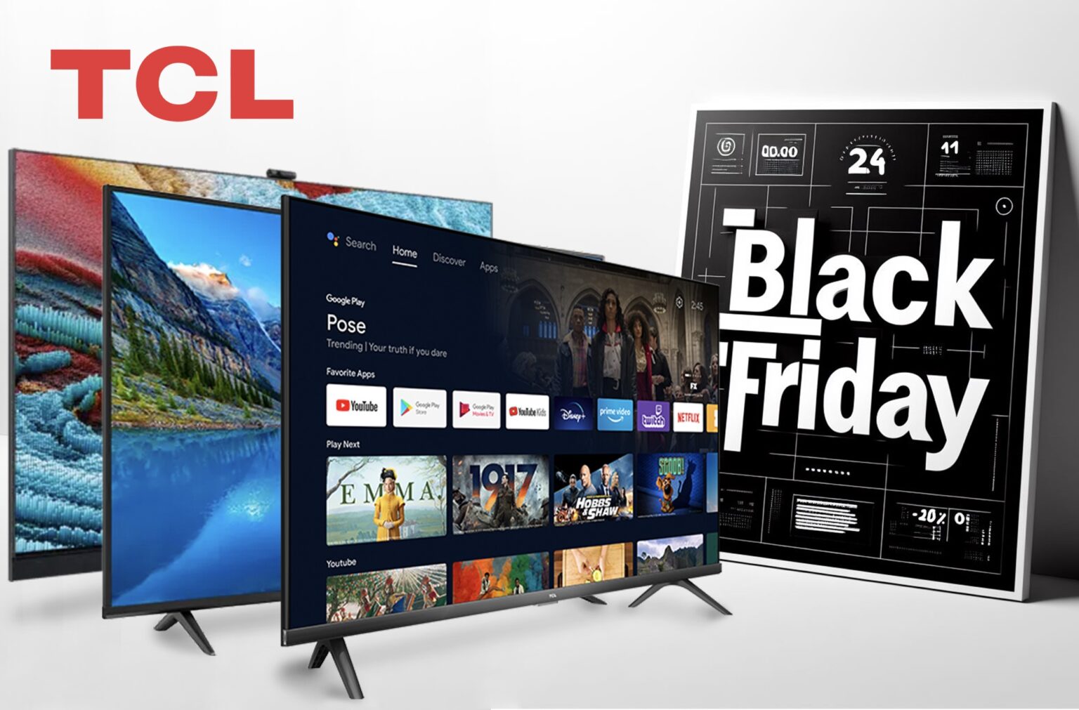 Telewizory TCL na Black Friday 2023