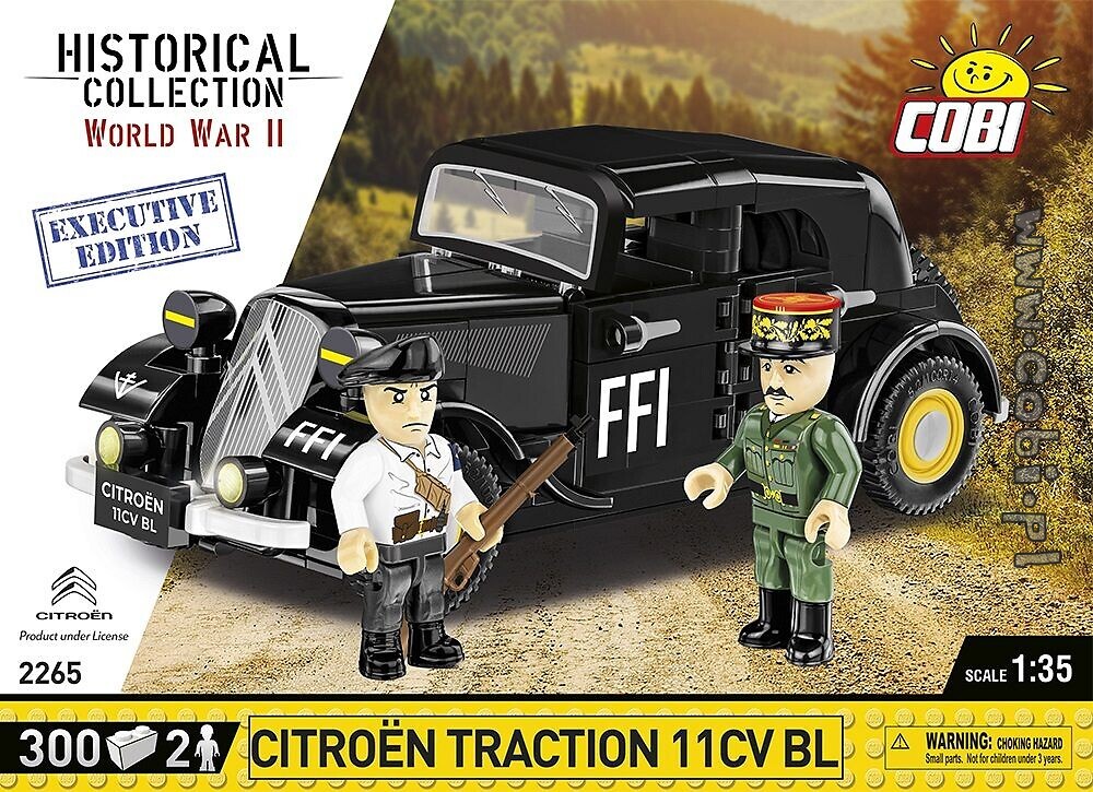 klocki cobi citroen traction