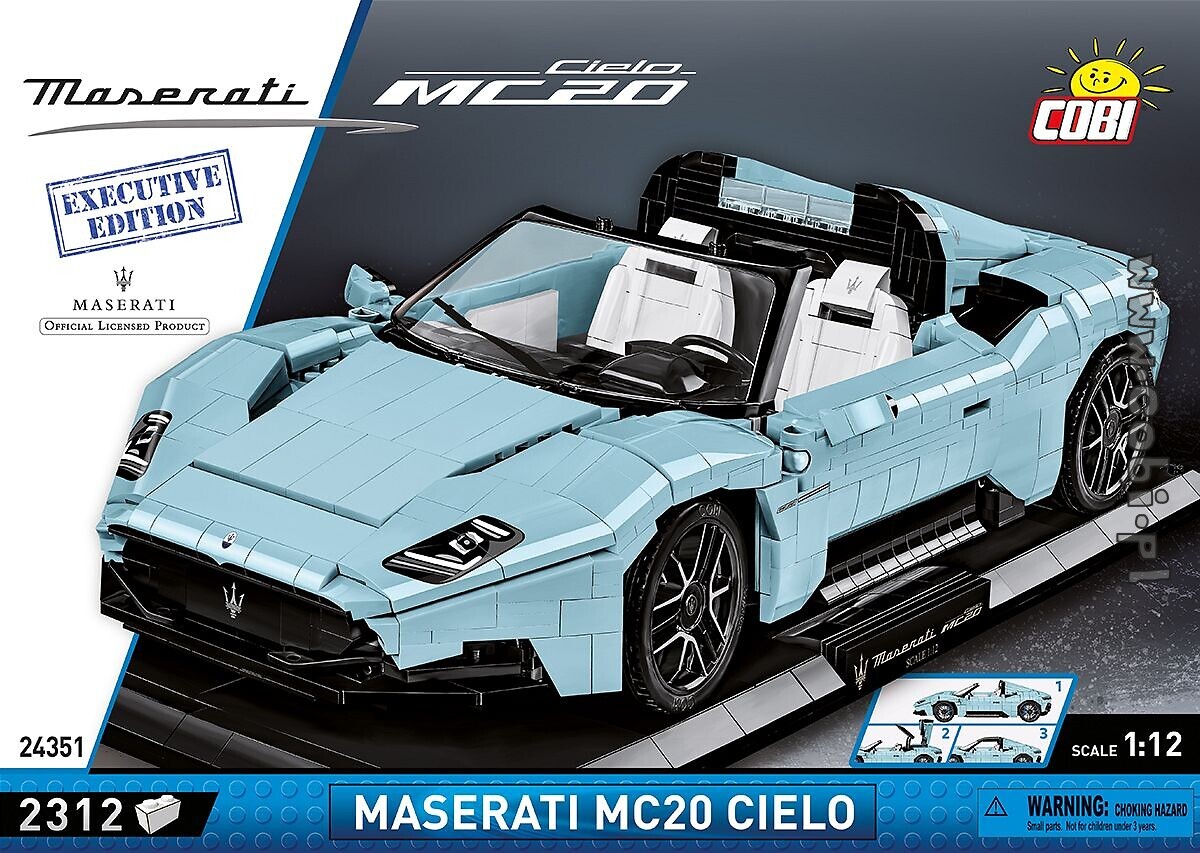 maserati mc20 cielo cobi klocki