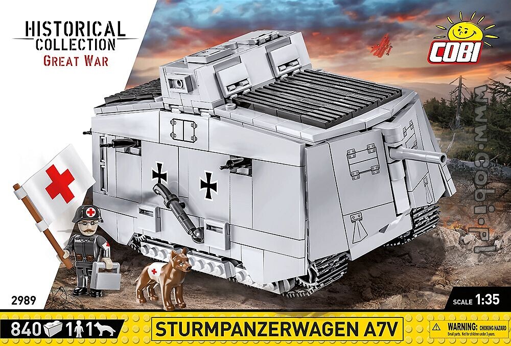 sturmpanzerwagen cobi klocki