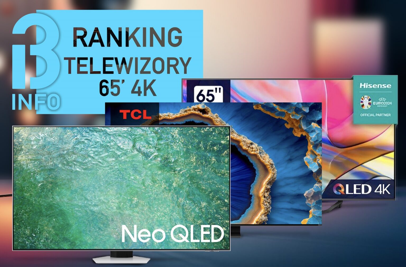 Najlepsze telewizory 65 cali 4K. Ceny zaczynają się już od 3500 zł! Najlepszy telewizor 65 cali