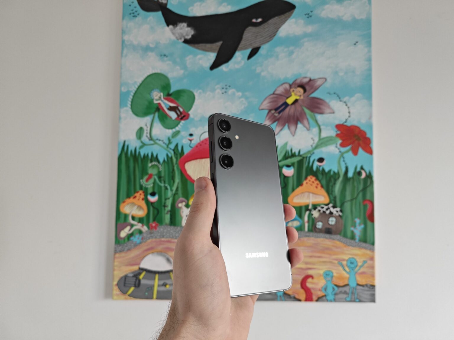 Galaxy S24 Plus w kolorze czarnym