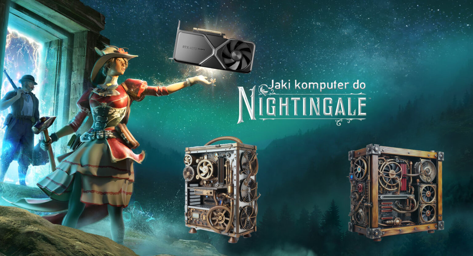 Wejdź w steampunkowy świat dark fantasy? Jaki komputer do Nightingale jaki komputer do Nightingale