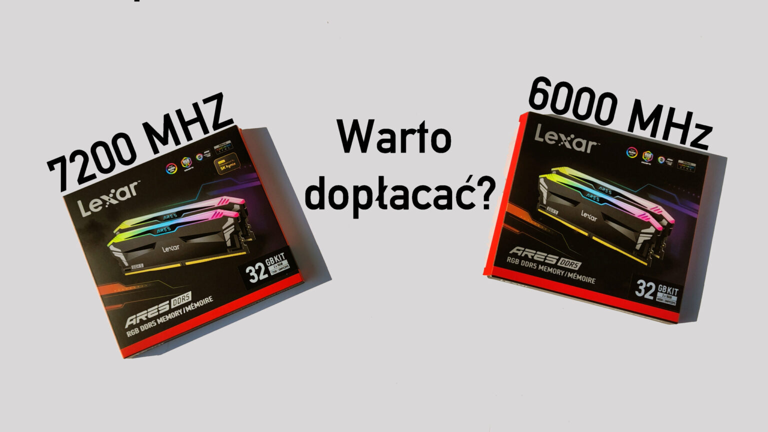 Lexar ARES DDR5 warto dopłacać?