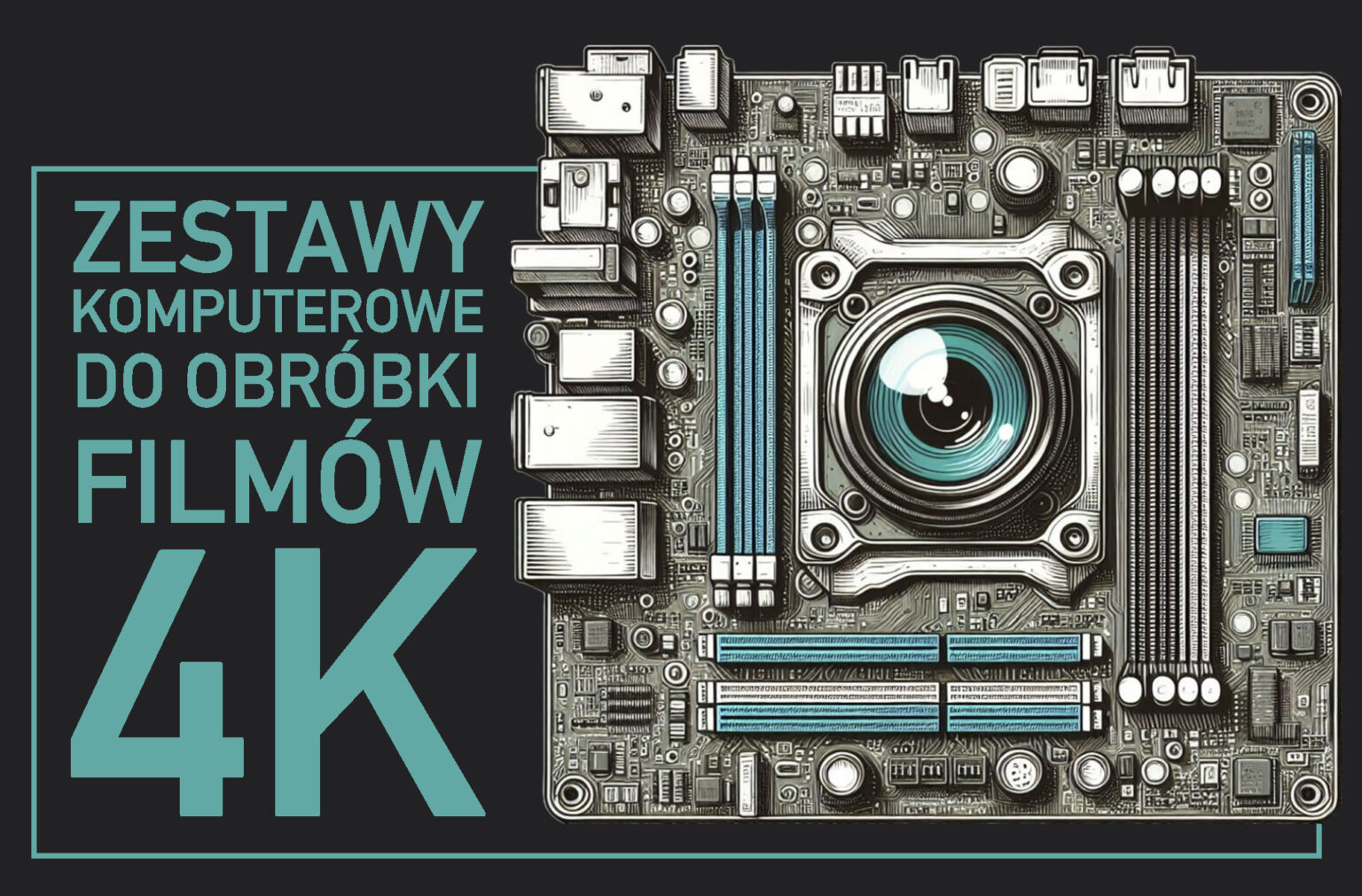 Polecane zestawy komputerowe do edycji filmów w 4K do 3, 5 i 10 tysięcy złotych zestawy komputerowe do edycji filmów w 4K