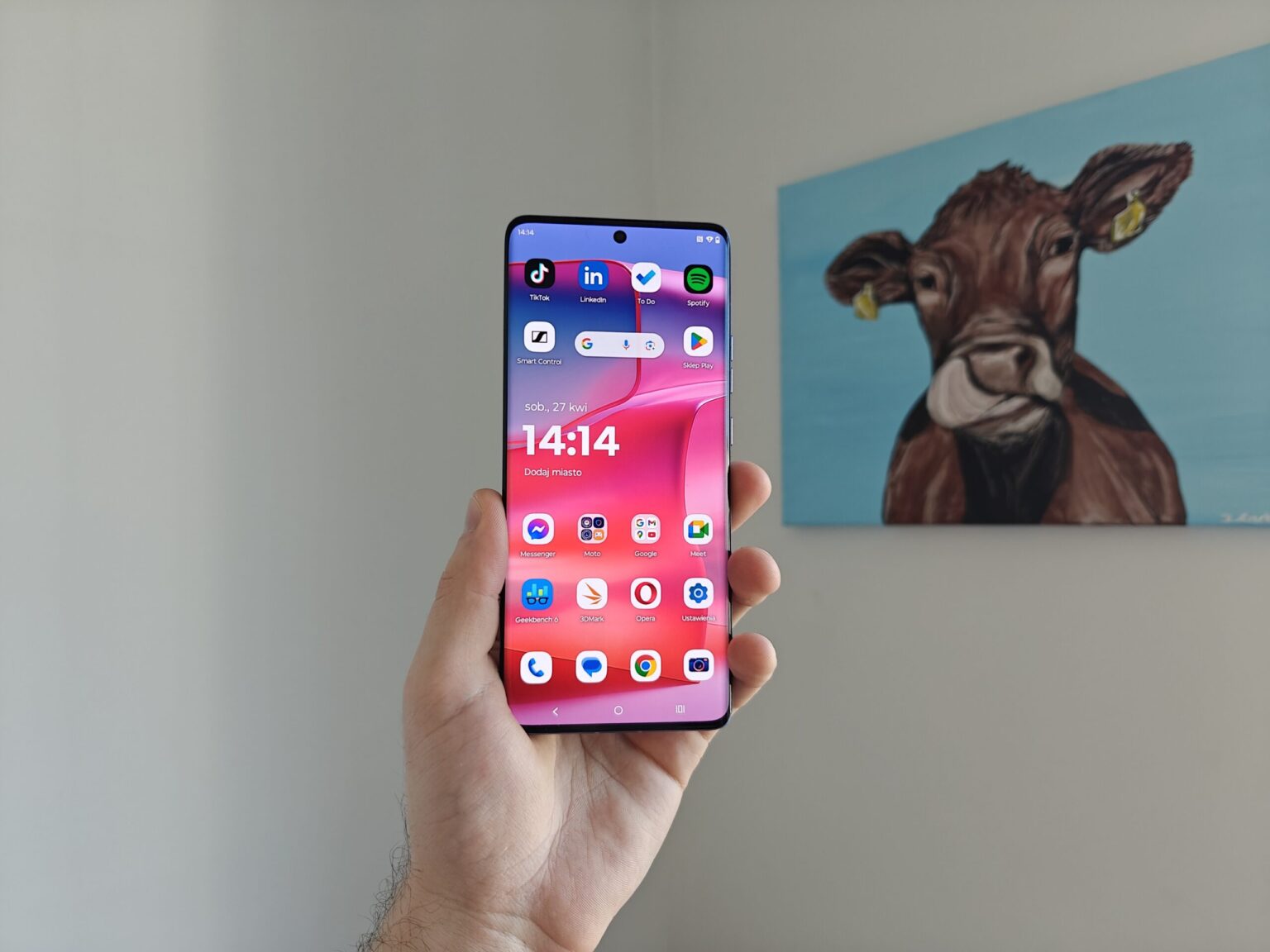 Motorola Edge 50 Pro design urządzenia