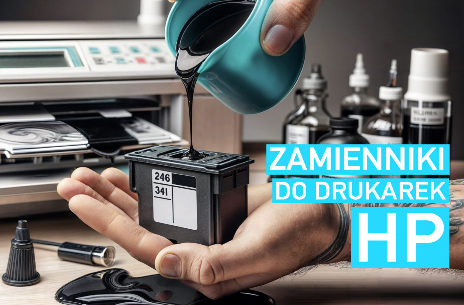 Najlepsze zamienniki tuszy do drukarek HP! Jak zaoszczędzić na kosztach wydruku