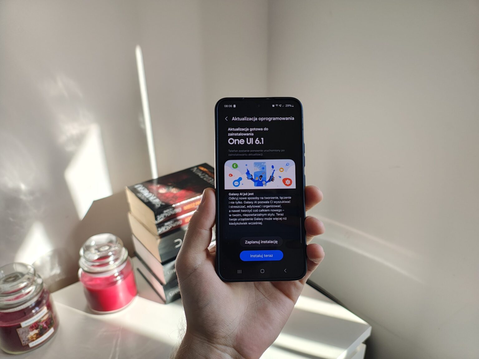 Galaxy S22 i One UI 6.1