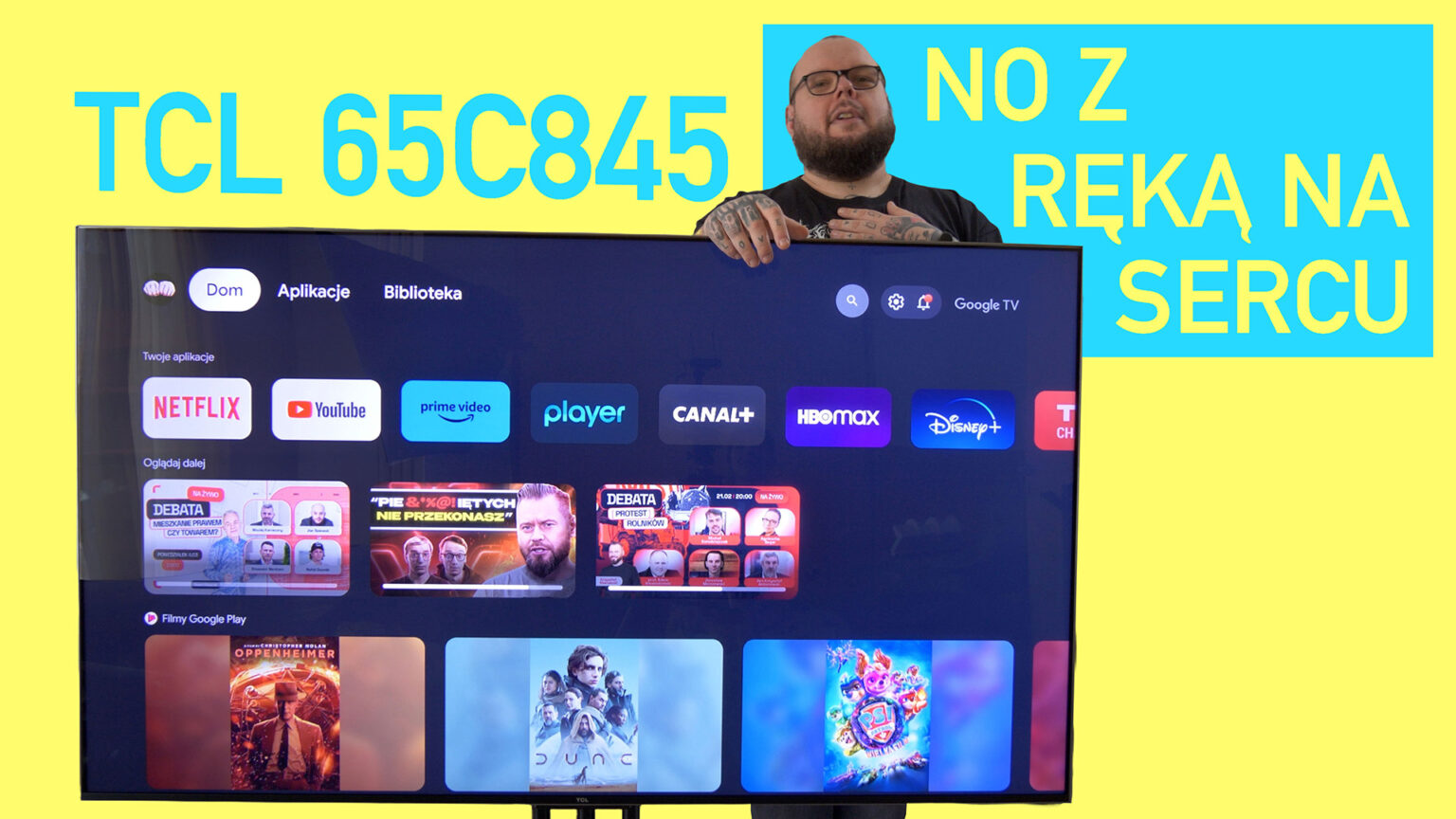 TCL 65C845 – recenzja i test telewizora. Najlepsze 65 cali w tej cenie? Telewizor TCL 65C845 recenzja