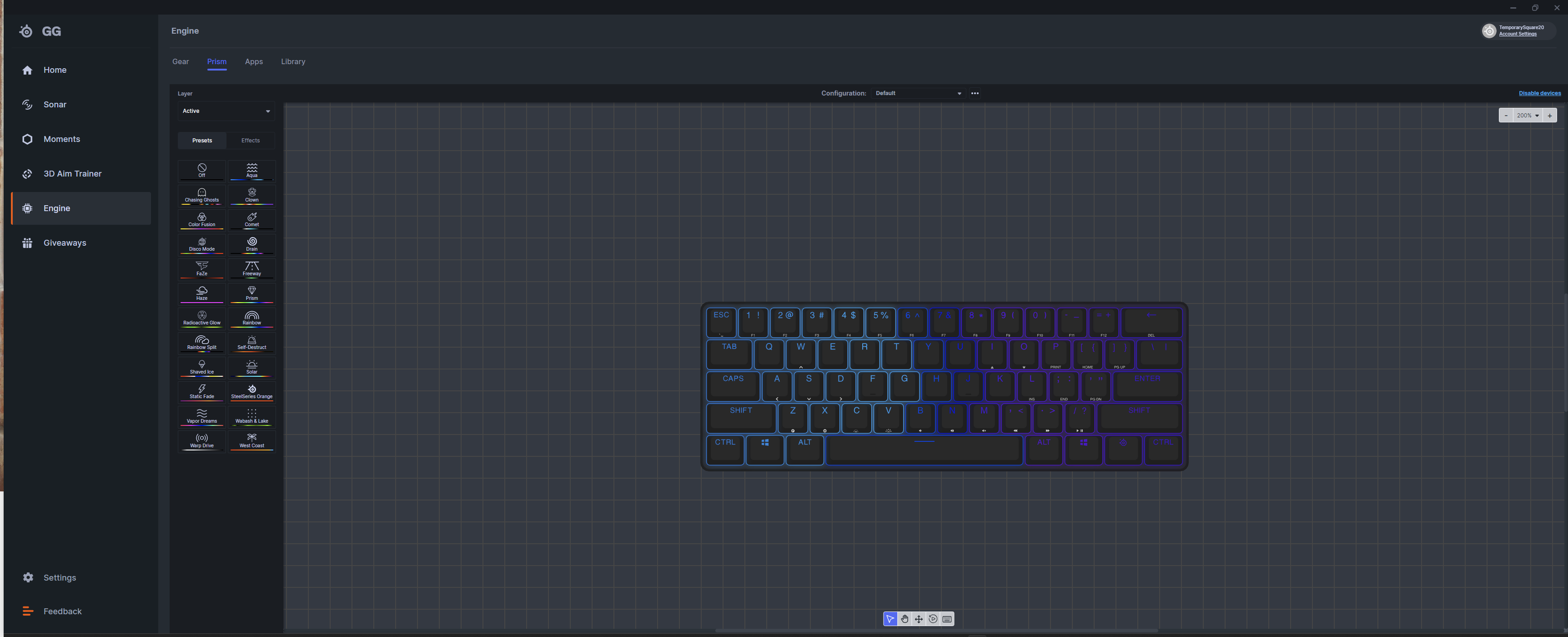 Możliwość ustwienia podświetlenia