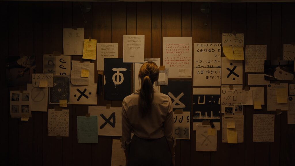 Kadr z filmu Kod zła