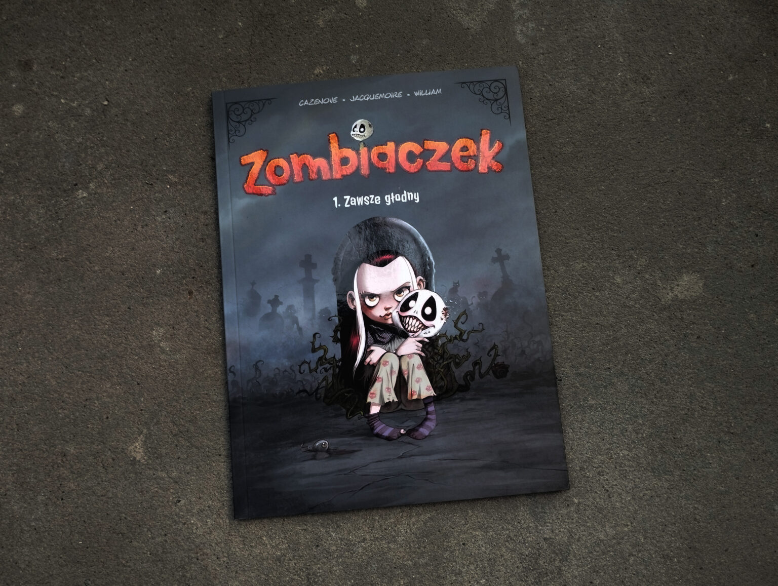 Okładka komiksu zombiaczek