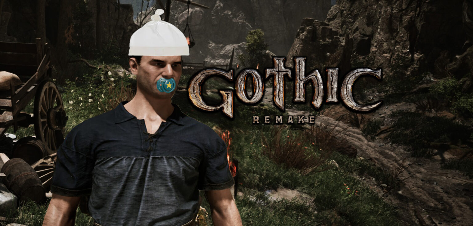 Gothic 1 Remake jest jak nieporadny bobas – cały w kaszce, ale uroczy Gothic 1 Remake wrażenia z dema