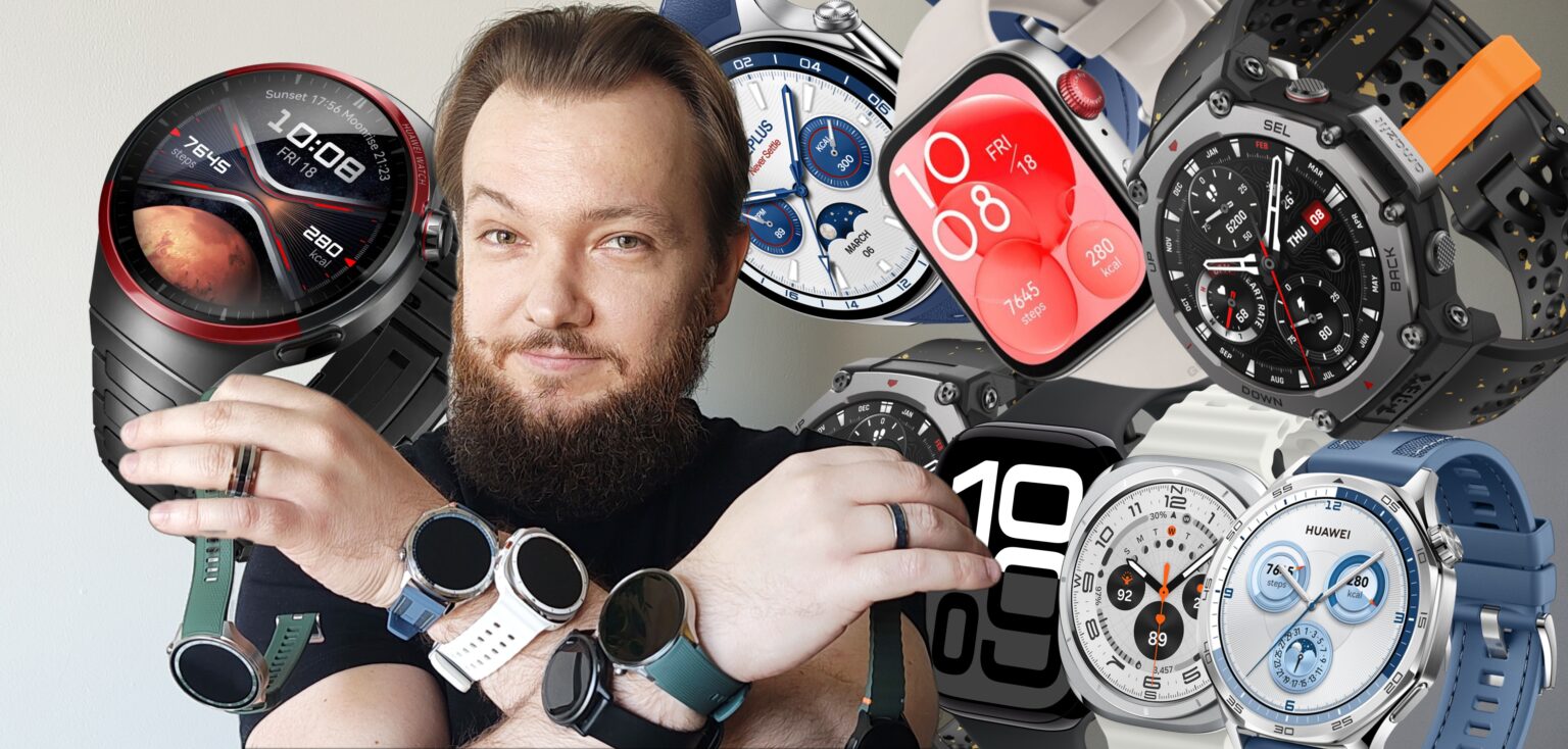 smartwatch różne modele