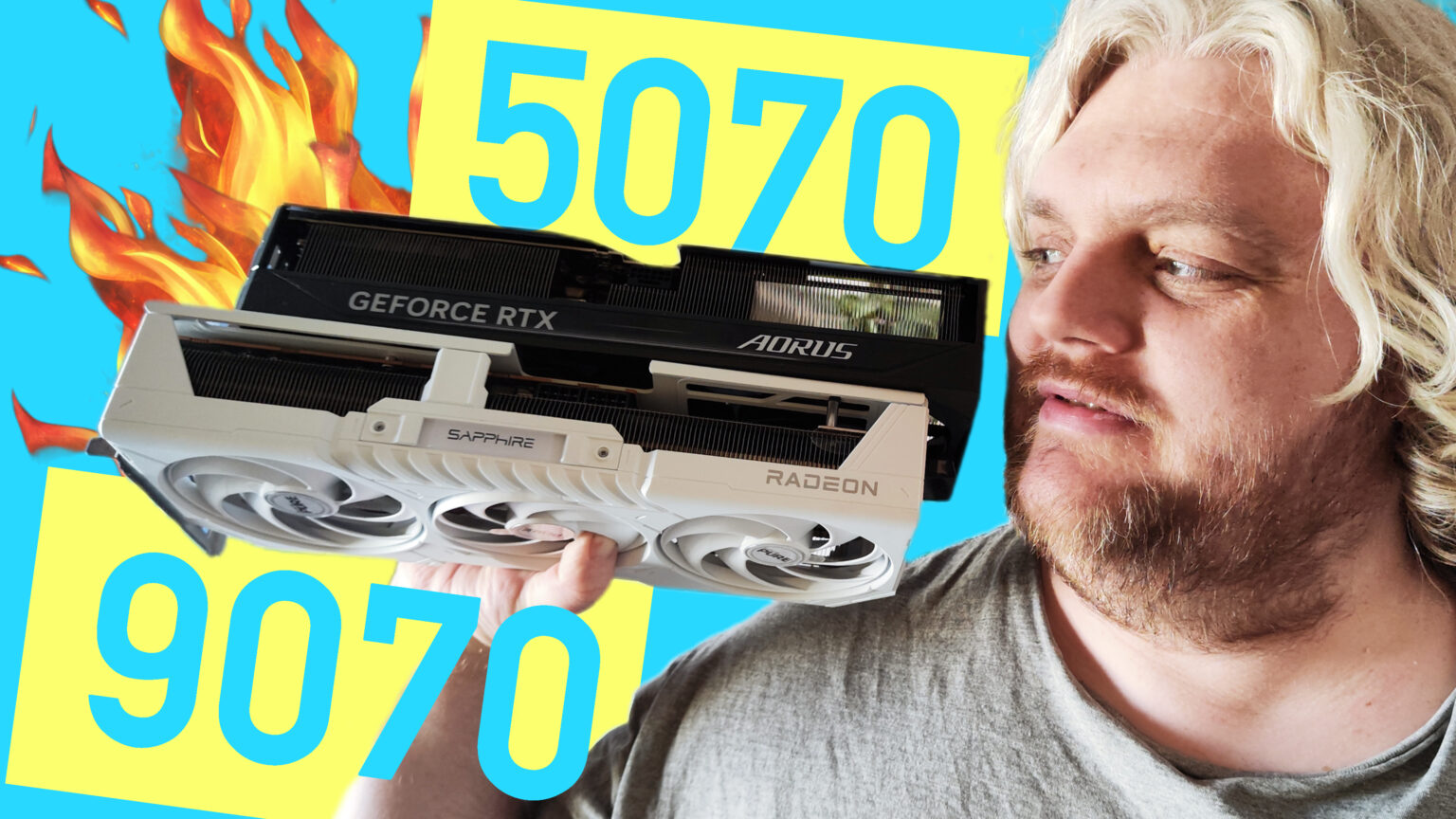 RTX 5070 vs RX 9070 XT