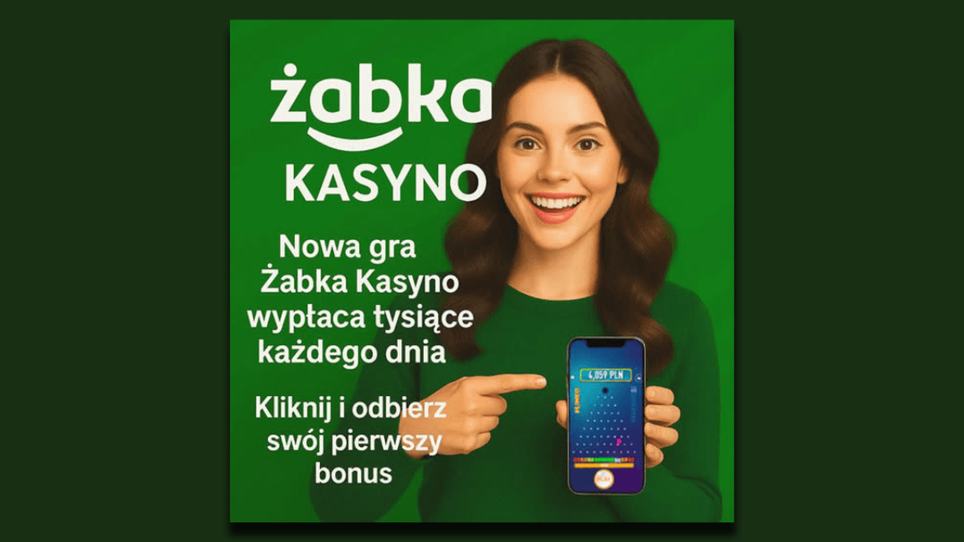 Fałszywa reklama podszywająca się pod Żabkę