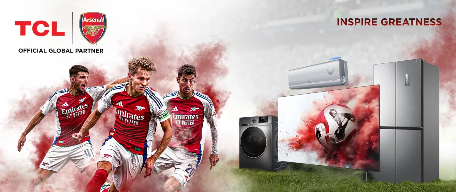 TCL rozszerza umowę z Arsenalem Londyn. Będą działać globalnie