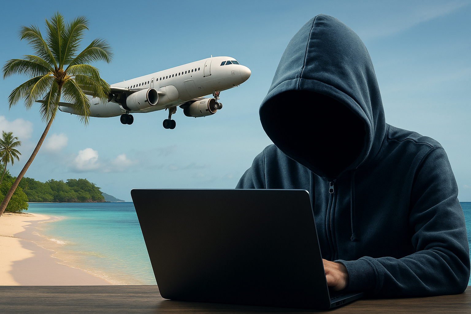 Branża lotnicza na celowniku! Jak hakerzy próbują zakłócić sezon wakacyjny? Wakacje i zagrożenie