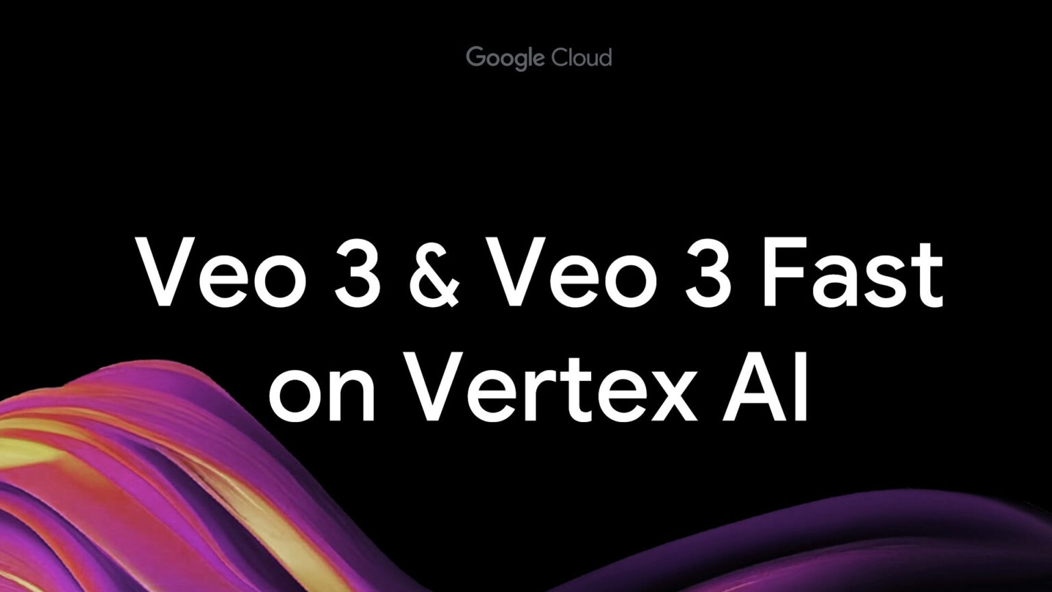 Google Cloud udostępnia modele Veo 3 i Veo 3 Fast w Vertex AI Veo 3 i Veo 3 Fast w Vertex AI