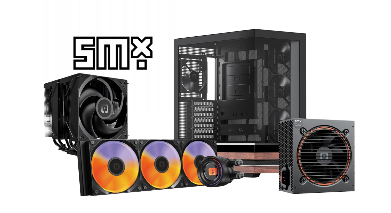 SMX rozszerza swoje portfolio! Nowe komponenty PC, które łączą wydajność z atrakcyjną ceną SMX nowe chłodzenia
