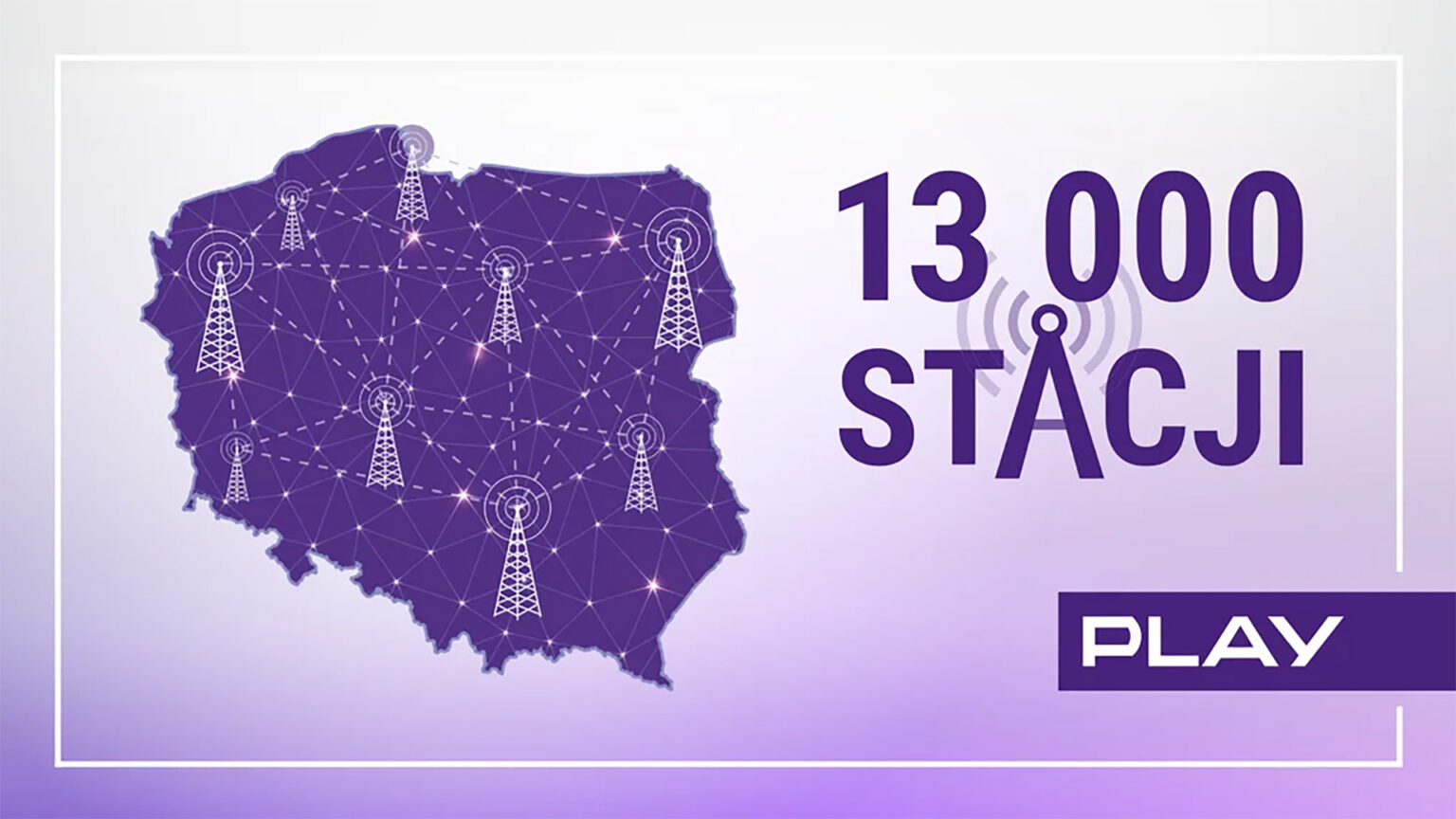 Play postawił kolejną stację bazową. Jest ich już 13 000 w Polsce