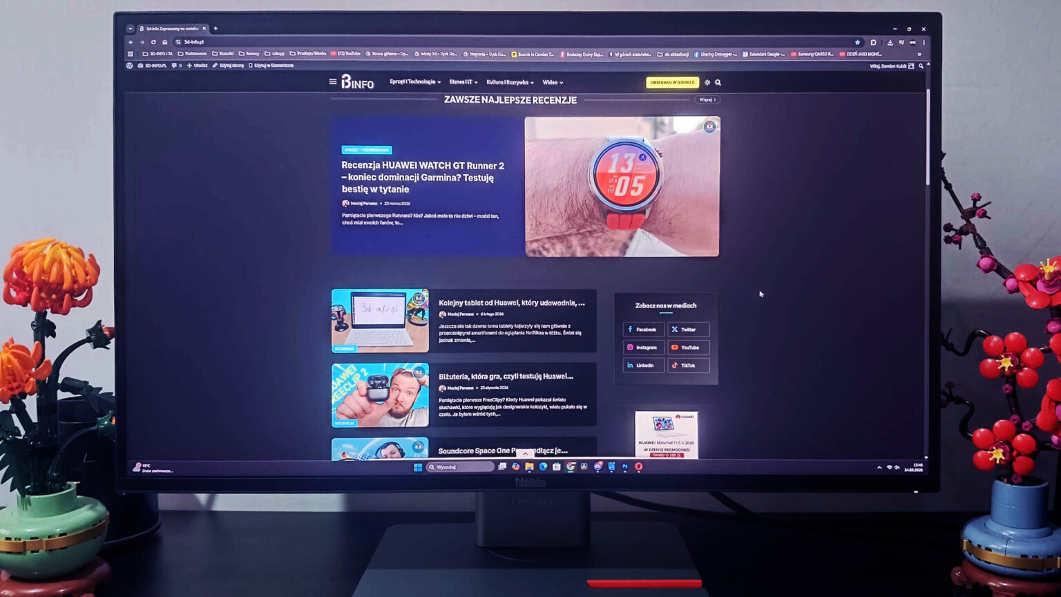 Monitor, który rozumie twoje potrzeby. Testuję Lenovo ThinkVision P27QD-40 Monitor Lenovo ThinkVision P27QD-40